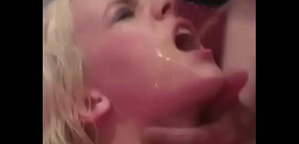  Young Bea Swallows Piss Loads